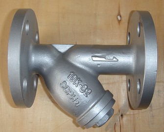 JIS flanged Y strainer