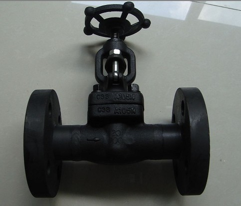 Flange gate valve