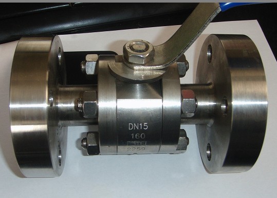 3PC Flanged ball valve
