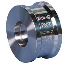 Spring loaded Wafer Check Valve