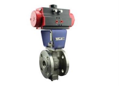 Pneumatic V-shaped Ball Valve