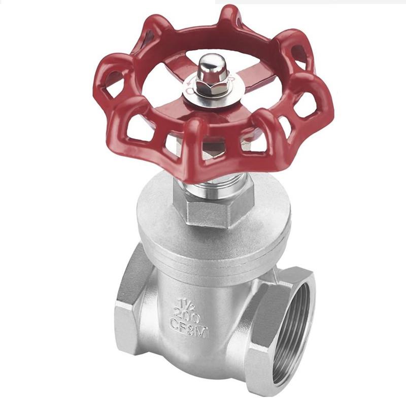 stainless steel screwed gate valve