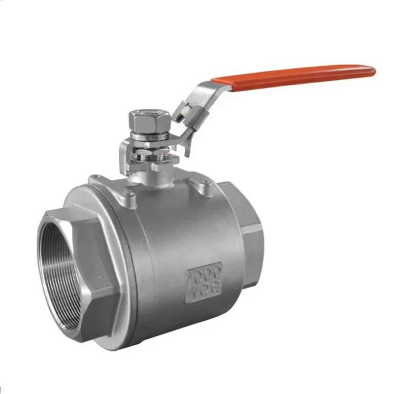 2PC Screwed Ball Valve