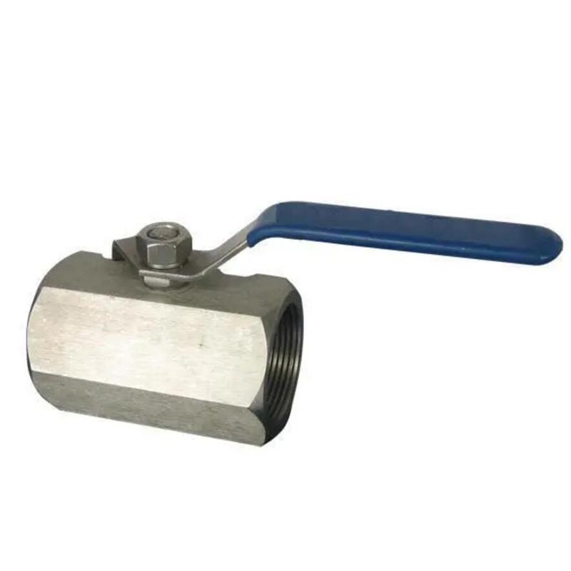 Round bar ball valve